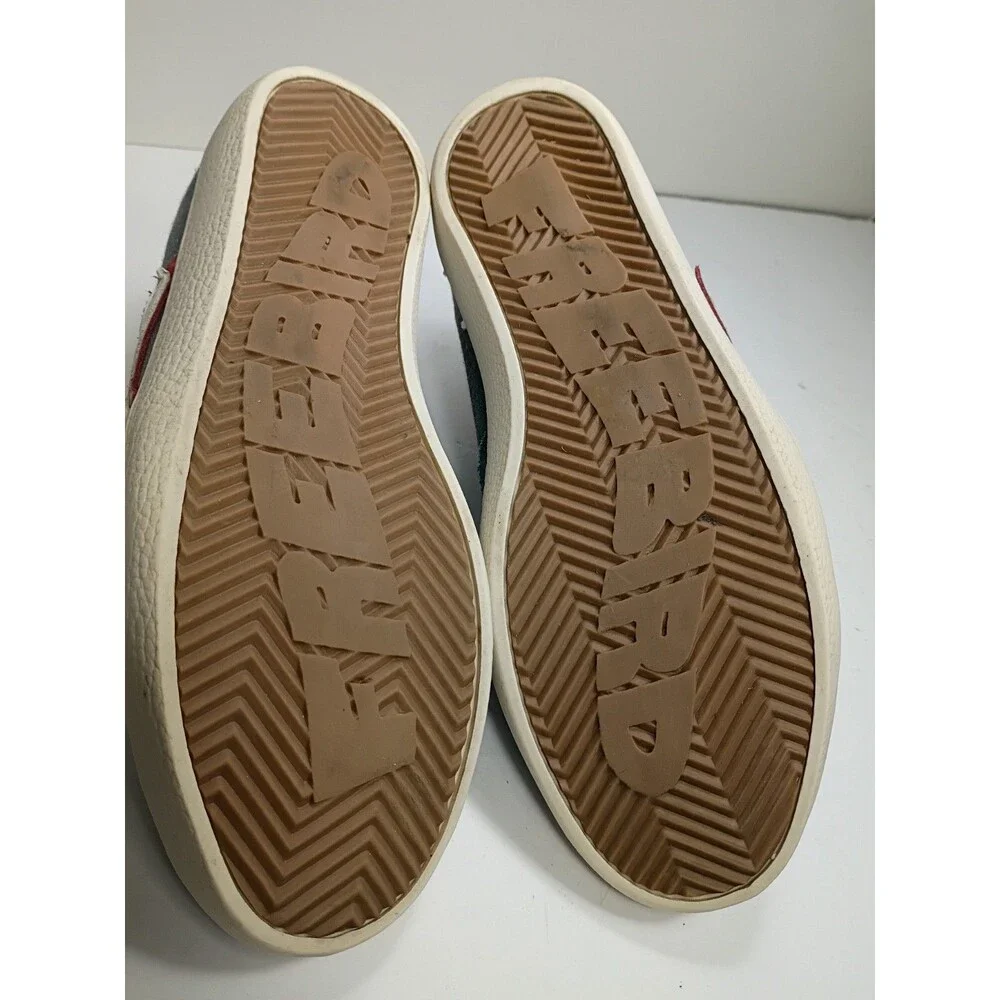Freebird Suede Leather by  Steven FB927 Freedom Star Sneakers Women’s Size 10